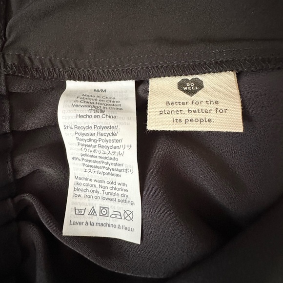 Madewell Black Wide-Leg Pants - Picture 8 of 10